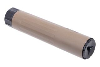 Dead Air Armament Mask HD FDE .22LR Silencer in FDE with a length of 5.1 inches